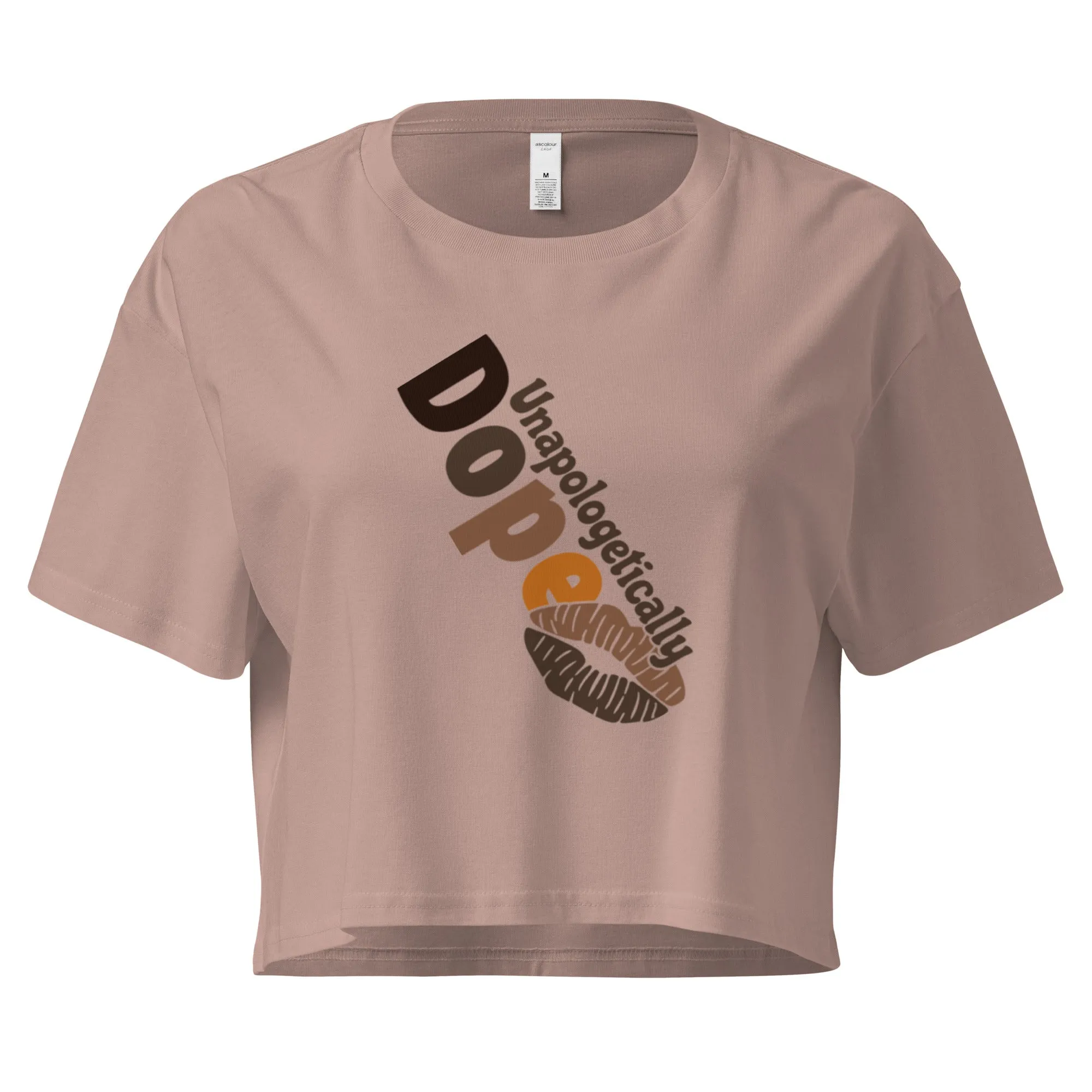 Unapologetically Dope Women’s crop top