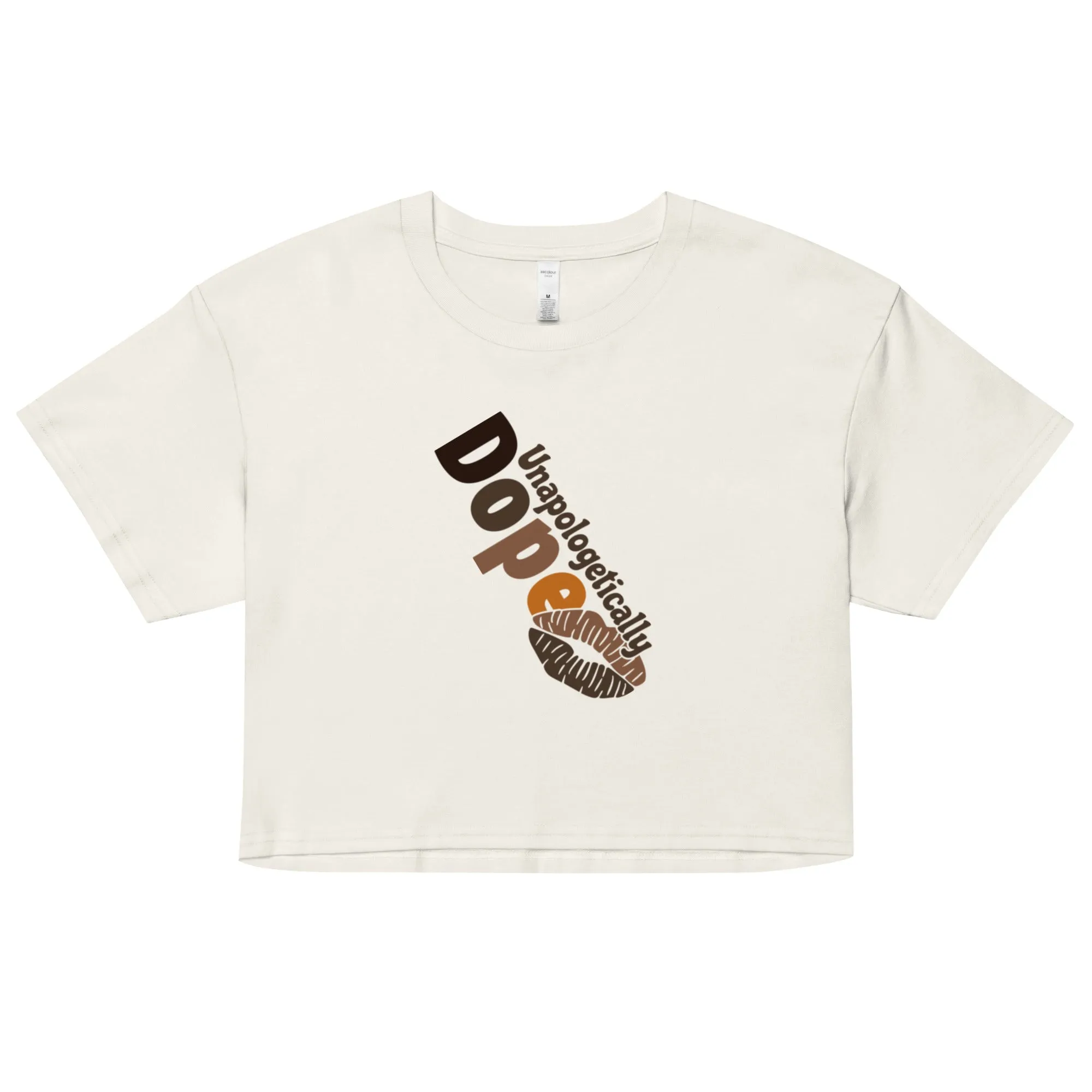 Unapologetically Dope Women’s crop top