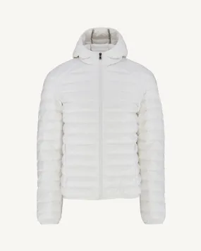 White Lightweight down jacket Nico