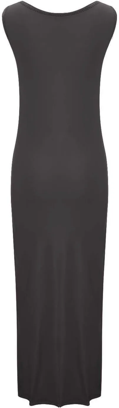 Women's Long Sleeveless Dress Elegant Sexy Summer Casual Wear Elegant Evening Dress with Comfortable Clothing 2025