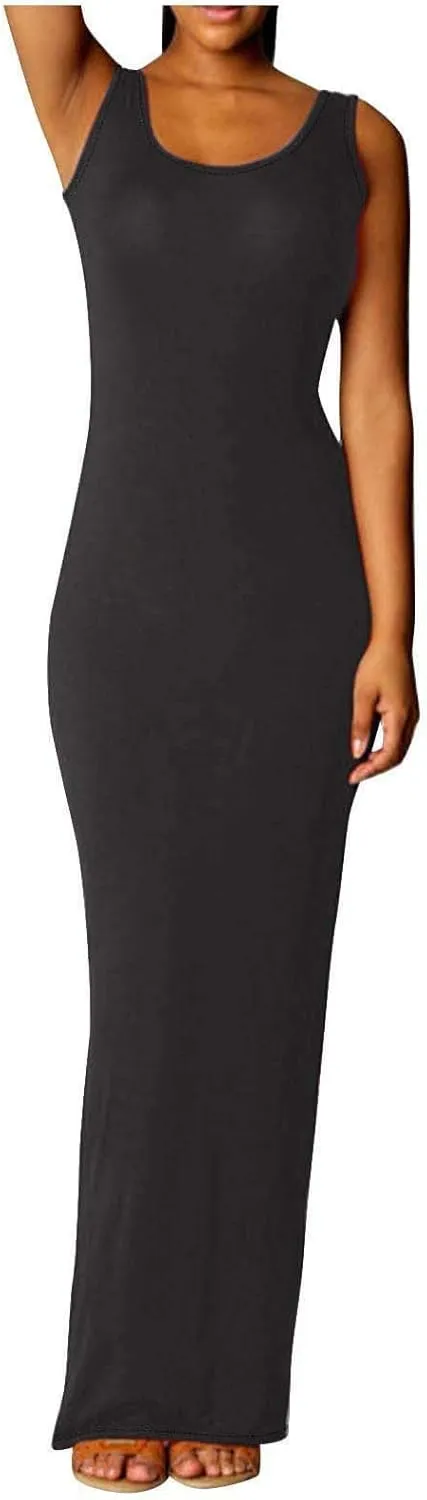 Women's Long Sleeveless Dress Elegant Sexy Summer Casual Wear Elegant Evening Dress with Comfortable Clothing 2025